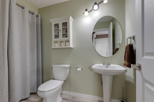 22 Hidden Spring Court Nw, Calgary, AB - Indoor Photo Showing Bathroom