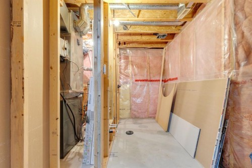 22 Hidden Spring Court Nw, Calgary, AB - Indoor Photo Showing Basement
