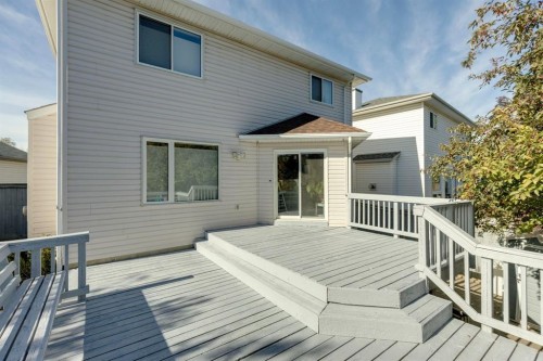 22 Hidden Spring Court Nw, Calgary, AB - Outdoor With Deck Patio Veranda With Exterior
