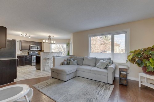 22 Hidden Spring Court Nw, Calgary, AB - Indoor Photo Showing Living Room