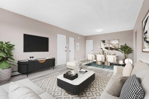 1624 26 Avenue Sw, Calgary, AB - Indoor Photo Showing Living Room