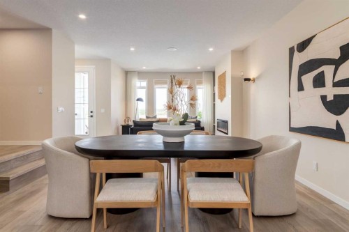 75 Bluerock Terrace Sw, Calgary, AB - Indoor Photo Showing Dining Room