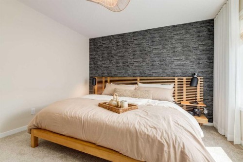 75 Bluerock Terrace Sw, Calgary, AB - Indoor Photo Showing Bedroom