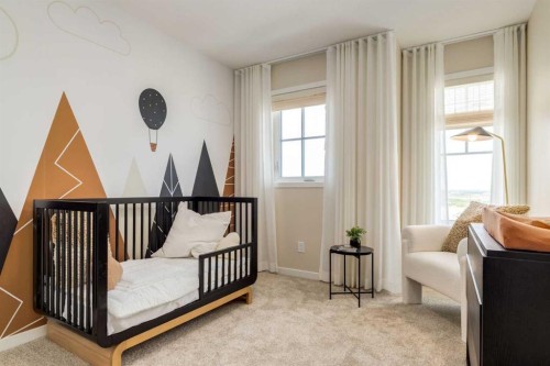 75 Bluerock Terrace Sw, Calgary, AB - Indoor Photo Showing Bedroom