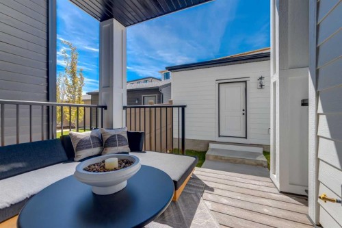 75 Bluerock Terrace Sw, Calgary, AB - Outdoor With Deck Patio Veranda With Exterior