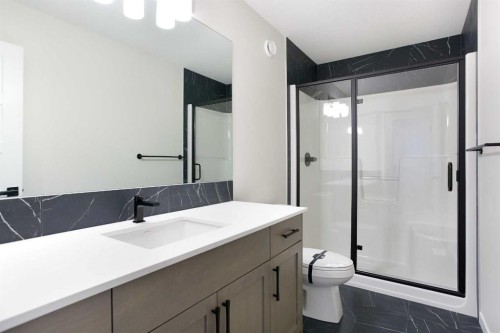 53 Creekside Passage Sw, Calgary, AB - Indoor Photo Showing Bathroom