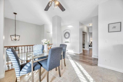 64 Discovery Woods Villas Sw, Calgary, AB - Indoor Photo Showing Dining Room