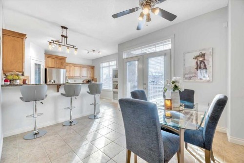 64 Discovery Woods Villas Sw, Calgary, AB - Indoor Photo Showing Dining Room