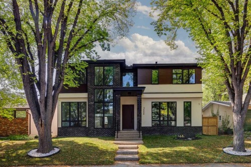 3444 Lane Crescent Sw, Calgary, AB - Outdoor With Facade