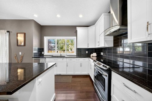168 Cranford Drive Se, Calgary, AB - Indoor Photo Showing Kitchen With Upgraded Kitchen
