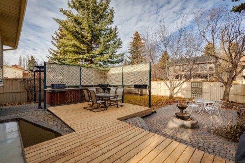 203 Edgeland Road Nw, Calgary, AB - Outdoor With Deck Patio Veranda