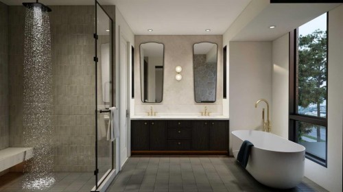 728 25 Avenue Nw, Calgary, AB - Indoor Photo Showing Bathroom