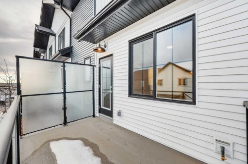 107-1750 Rangeview Drive Se, Calgary, AB - Outdoor With Balcony With Exterior