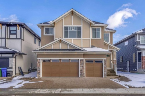 223 Kinniburgh Loop, Chestermere, AB - Outdoor With Facade