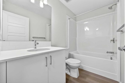 414-1750 Rangeview Drive Se, Calgary, AB - Indoor Photo Showing Bathroom