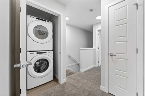 414-1750 Rangeview Drive Se, Calgary, AB - Indoor Photo Showing Laundry Room