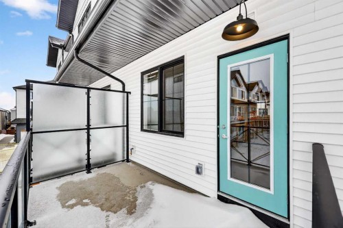 414-1750 Rangeview Drive Se, Calgary, AB - Outdoor With Balcony With Exterior