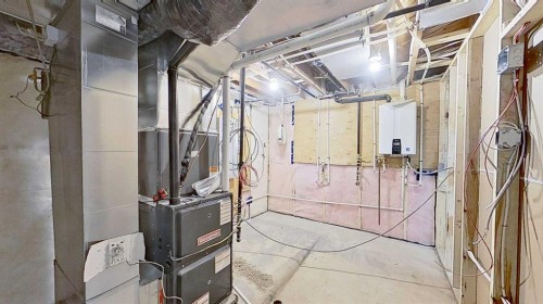 5616 Lodge Crescent Sw, Calgary, AB - Indoor Photo Showing Basement