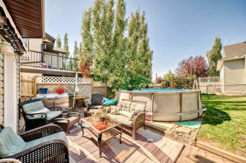 283 Highland Circle, Strathmore, AB - Outdoor With Deck Patio Veranda With Exterior