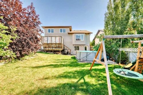 283 Highland Circle, Strathmore, AB - Outdoor With Deck Patio Veranda