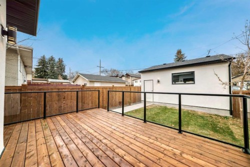 214 27 Avenue Nw, Calgary, AB - Outdoor With Deck Patio Veranda With Exterior