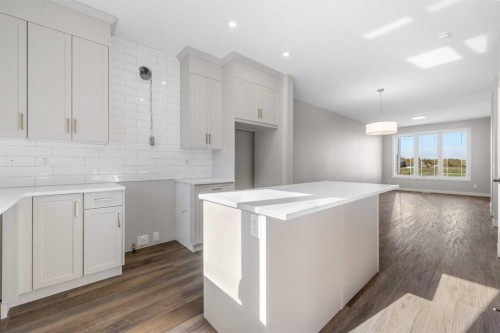 45 Ambleton Boulevard Nw, Calgary, AB - Indoor Photo Showing Kitchen