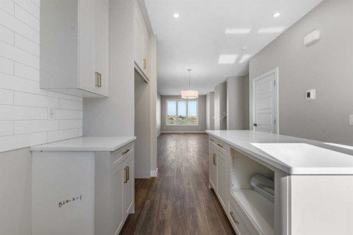 45 Ambleton Boulevard Nw, Calgary, AB - Indoor Photo Showing Kitchen