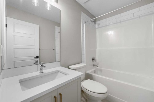 45 Ambleton Boulevard Nw, Calgary, AB - Indoor Photo Showing Bathroom
