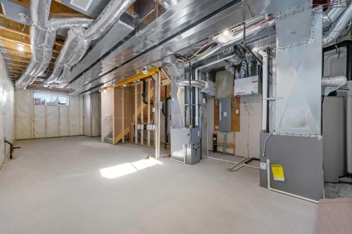45 Ambleton Boulevard Nw, Calgary, AB - Indoor Photo Showing Basement