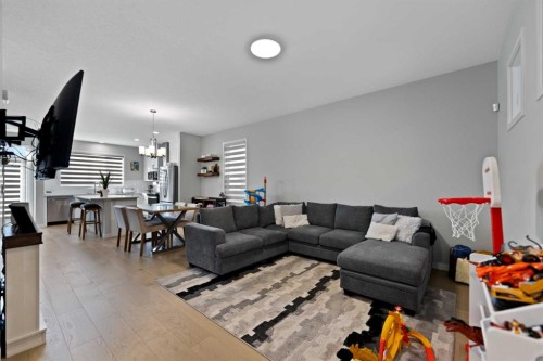 149 Dawson Circle, Chestermere, AB - Indoor Photo Showing Living Room