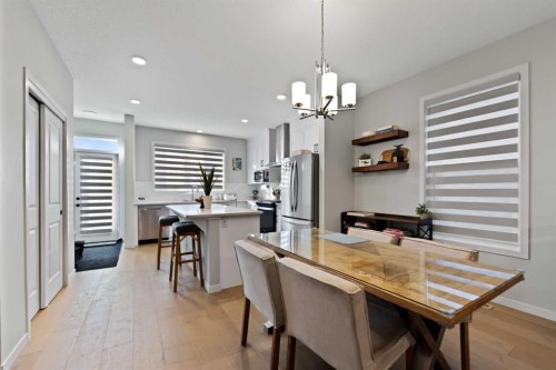 149 Dawson Circle, Chestermere, AB - Indoor Photo Showing Dining Room