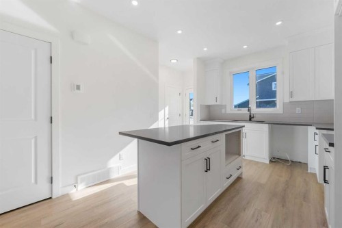 97 Ambleton Boulevard Nw, Calgary, AB - Indoor Photo Showing Kitchen