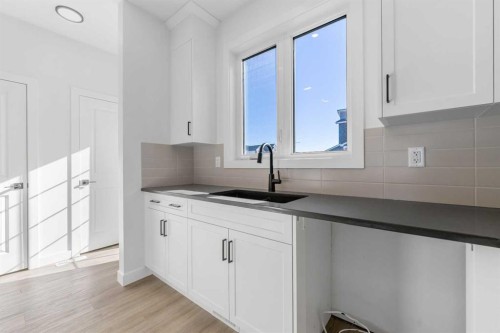 97 Ambleton Boulevard Nw, Calgary, AB - Indoor Photo Showing Kitchen