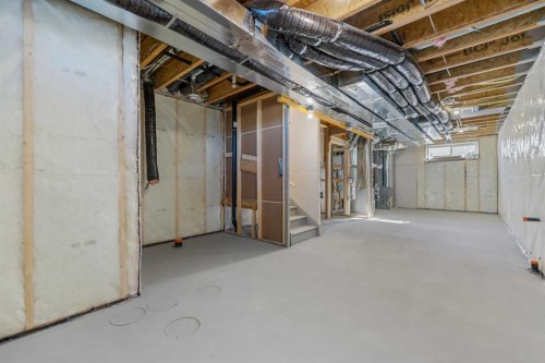 97 Ambleton Boulevard Nw, Calgary, AB - Indoor Photo Showing Basement