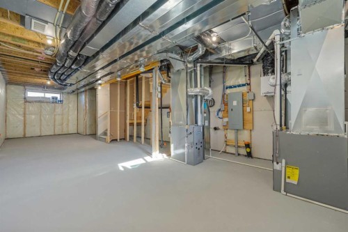 97 Ambleton Boulevard Nw, Calgary, AB - Indoor Photo Showing Basement