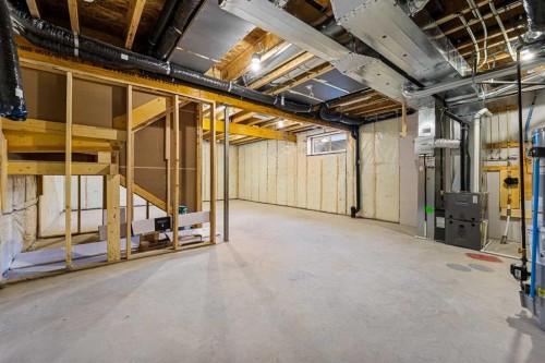 95 Dawson Wharf Mount, Chestermere, AB - Indoor Photo Showing Basement