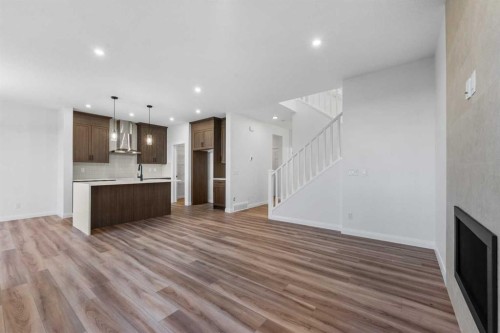 134 Northern Lights Crescent, Langdon, AB - Indoor Photo Showing Kitchen