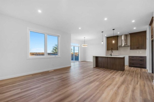 134 Northern Lights Crescent, Langdon, AB - Indoor Photo Showing Kitchen