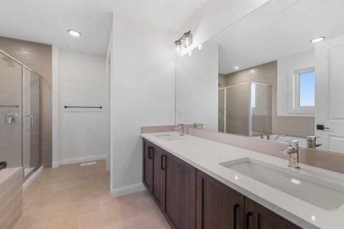 134 Northern Lights Crescent, Langdon, AB - Indoor Photo Showing Bathroom