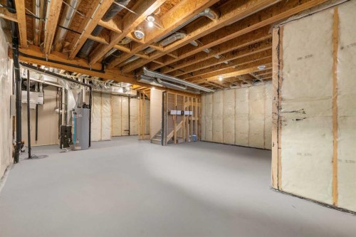 134 Northern Lights Crescent, Langdon, AB - Indoor Photo Showing Basement