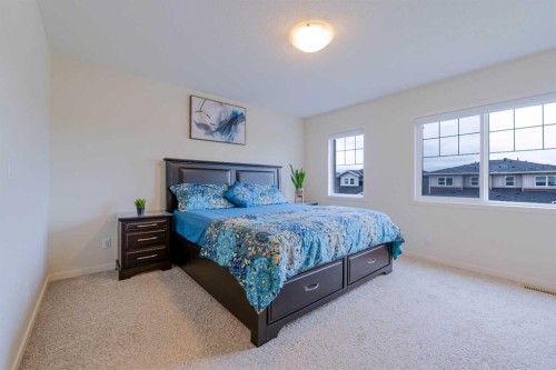 117 Midtown Close Sw, Airdrie, AB - Indoor Photo Showing Bedroom