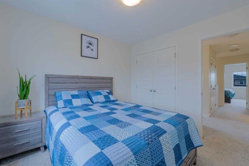 117 Midtown Close Sw, Airdrie, AB - Indoor Photo Showing Bedroom