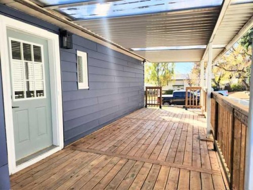 406 8 Avenue Se, High River, AB - Outdoor With Deck Patio Veranda With Exterior
