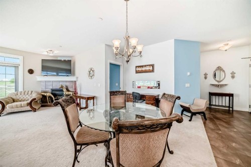 216-1005B Westmount Drive, Strathmore, AB - Indoor Photo Showing Dining Room
