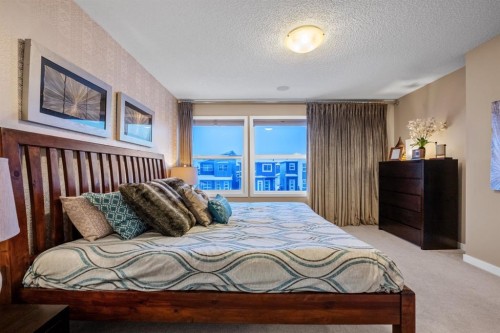 1071 Cornerstone Street Ne, Calgary, AB - Indoor Photo Showing Bedroom