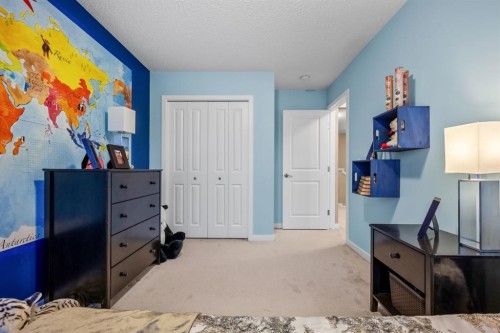 1071 Cornerstone Street Ne, Calgary, AB - Indoor Photo Showing Bedroom