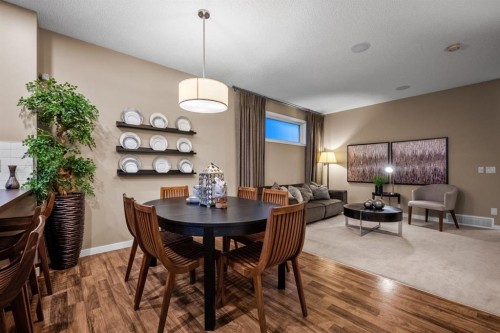 1071 Cornerstone Street Ne, Calgary, AB - Indoor Photo Showing Dining Room