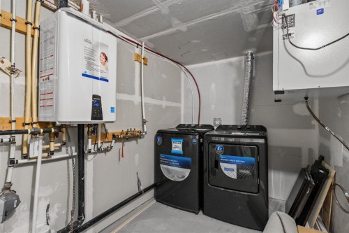 1071 Cornerstone Street Ne, Calgary, AB - Indoor Photo Showing Laundry Room