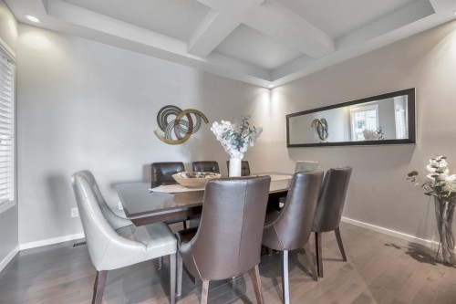 54 Chaparral Valley Square Se, Calgary, AB - Indoor Photo Showing Dining Room