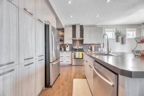 54 Chaparral Valley Square Se, Calgary, AB - Indoor Photo Showing Kitchen With Stainless Steel Kitchen